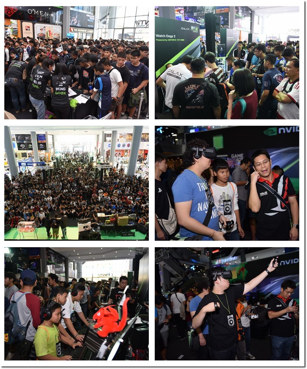 NVIDIA GAMER’S DAY 2017 สร้างปรากฎการณ์ห้างแตกรับตรุษจีนอีกครั้ง!! เมื่อสาวกชาว GeForce® และเกมเมอร์แห่เข้างานจนฮอลล์ทะลัก