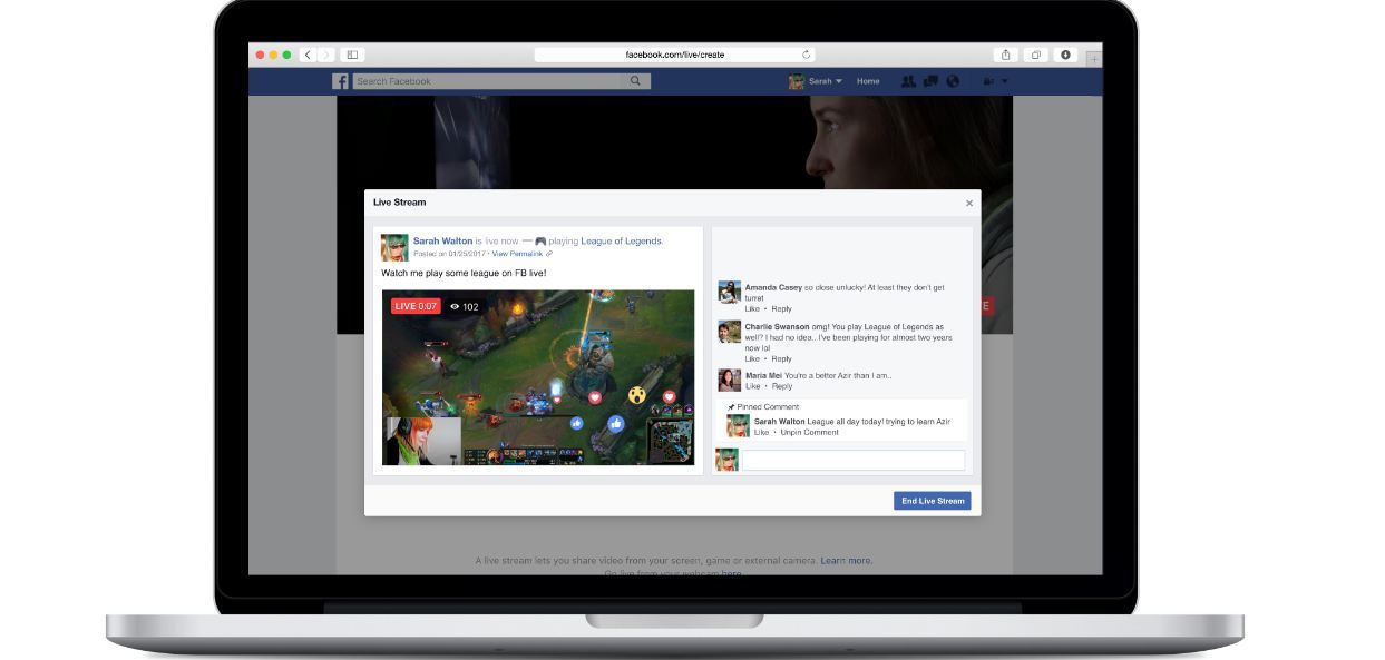 Facebook ไม่ยอม Twitch เปิดฟีเจอร์ใหม่ Game Livestreaming !!