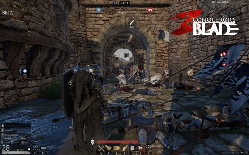 Conqueror's Blade เปิด BETA แล้ว !! ใครพลาดระวังตกรถ