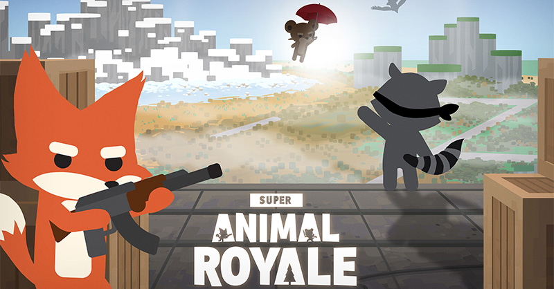 Super Animal Royale แบทเทิลรอยัลก๊วนบรรดาสัตว์โลกฉลองเปิดตัวด้วยการเล่นฟรี 3 วัน