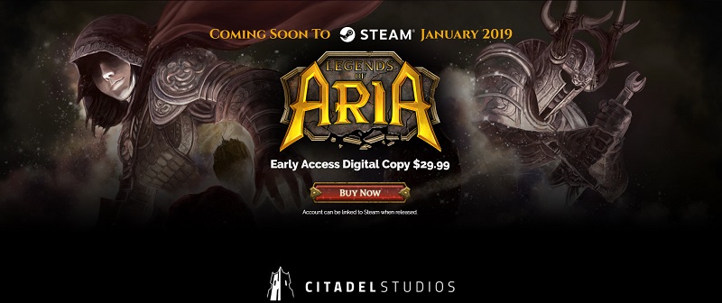 Legends of Aria เกม MMORPG กลิ่นอายของสงครามยุคกลางเตรียมเปิดตัวต้นปี 2019