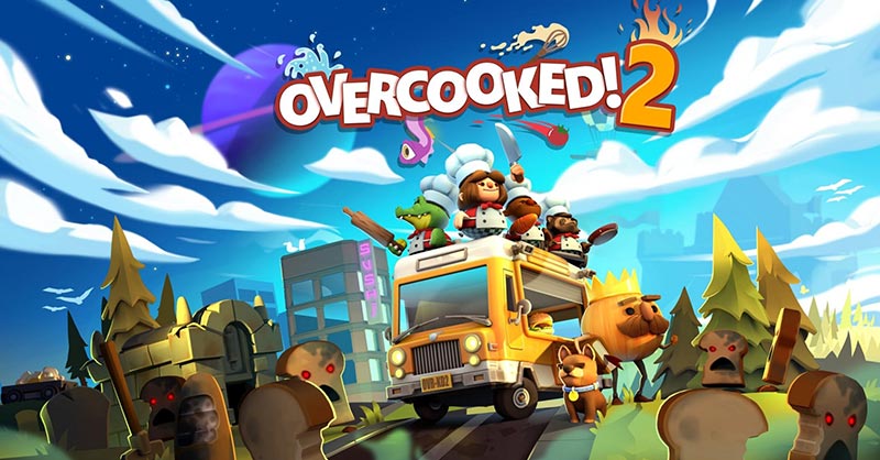 อลหม่านทำอาหารสุดแนว ห้องครัวอลเวงกันได้แล้วในเกม Overcooked! 2