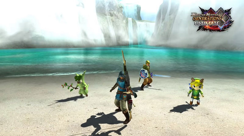 Monster Hunter Generations Ultimate ดึงตัว Link จากเกมซีรี่ส์ Zelda มาร่วมล่าแย้ด้วย
