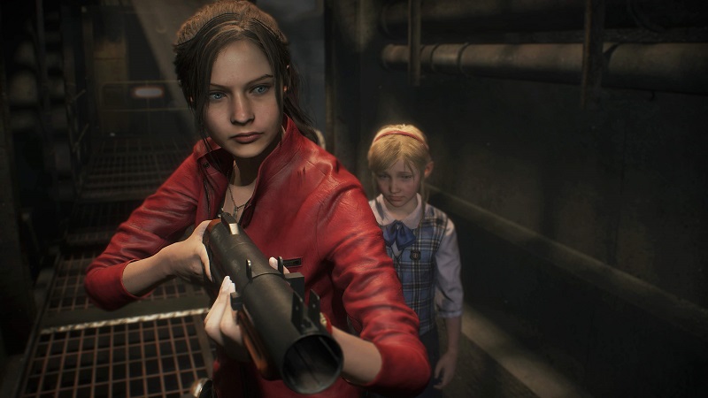 เกมเพลย์สุดมันส์ระหว่าง Claire Redfield Vs. William Birkin ของ Resident Evil 2