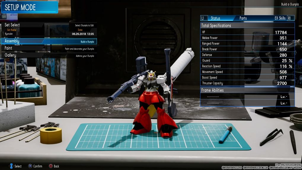New Gundam Breaker ประกาศลง Steam เกมกันดั้มภาคแรกบน PC !!