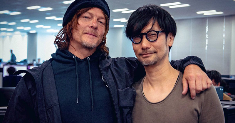 Norman Reedus บุกแจกลายเซ็นแสดงความนับถือแก่สตูดิโอของเฮียเทพ Hideo Kojima