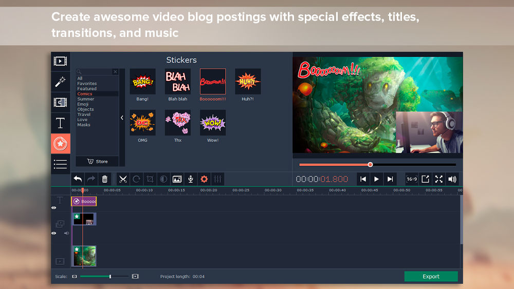 อยากเป็น Youtuber เชิญทางนี้! Movavi ลดราคาโปรแกรมสร้างวิดีโอบน Steam  มากถึง 90% : Playulti.Com